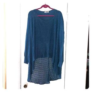 A coverup/open cardigan